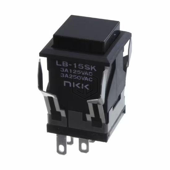 LB15SKW01-A - NKK Switches - Pushbutton Switches