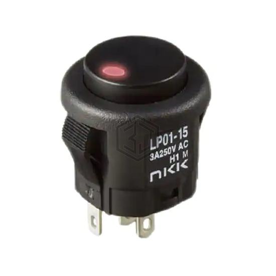 LP0115CMKW015CA - NKK Switches - Pushbutton Switches