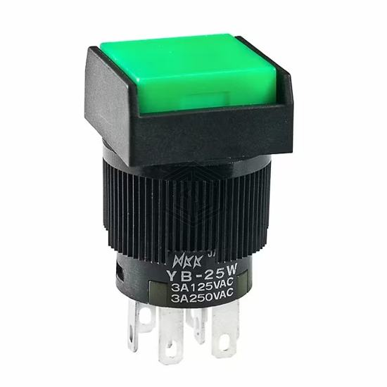 YB25WSKW01-FB - NKK Switches - Pushbutton Switches