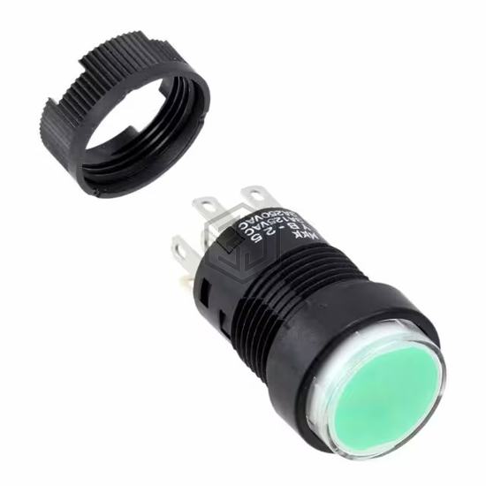 YB25CKW01-5F-JF - NKK Switches - Pushbutton Switches