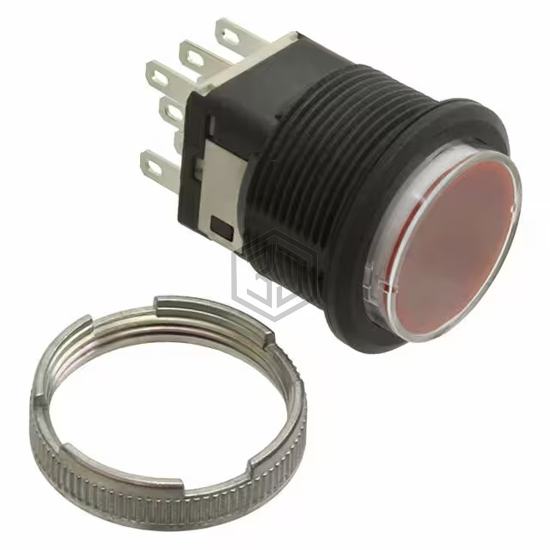 LB25WKW01-5C-JC - NKK Switches - Pushbutton Switches