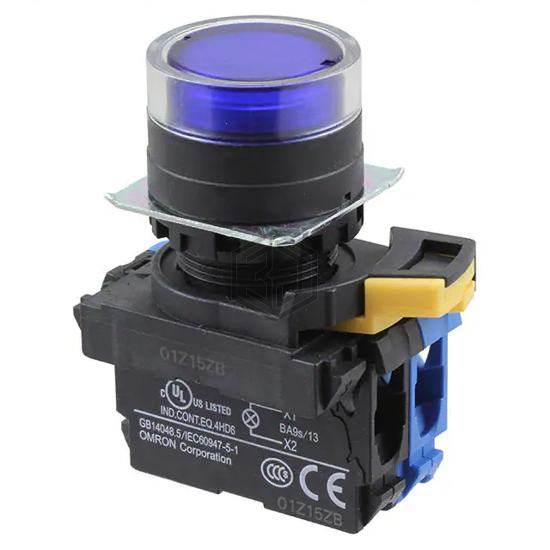 A22NL-BGM-TAA-G100-AC - Omron Automation and Safety - Pushbutton Switches