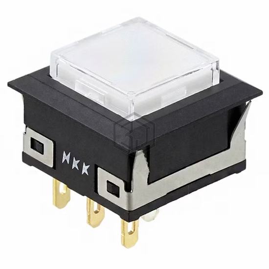 UB15KKG016G-JB - NKK Switches - Pushbutton Switches