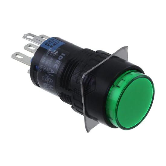 AL6M-M14P-G - IDEC - Pushbutton Switches