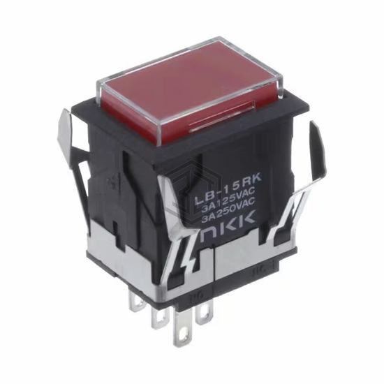 LB15RKW01-5C24-JC - NKK Switches - Pushbutton Switches