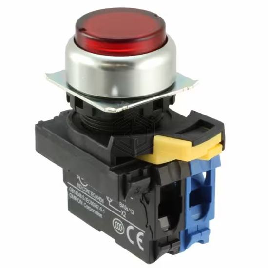 A22NL-RPA-TRA-G100-RC - Omron Automation and Safety - Pushbutton Switches