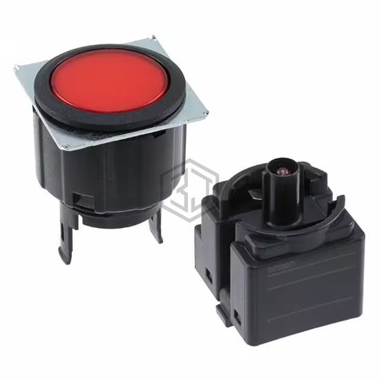 A3UL-TBR-3A1C-M - Omron Automation and Safety - Pushbutton Switches