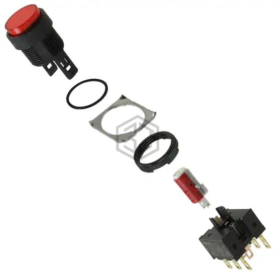 A16L-TRA-24D-2 - Omron Automation and Safety - Pushbutton Switches