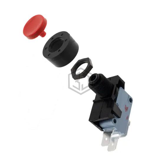 3832510MR - Bulgin - Pushbutton Switches