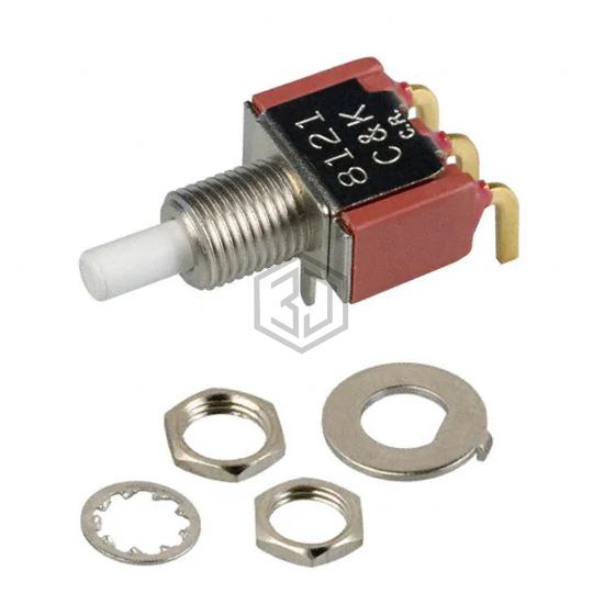 8121SY4ZGE - C&K - Pushbutton Switches