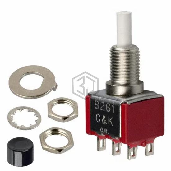 8261SHZQE2 - C&K - Pushbutton Switches