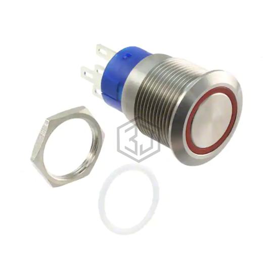 AV1910E324Q04 - TE Connectivity ALCOSWITCH Switches - Pushbutton Switches