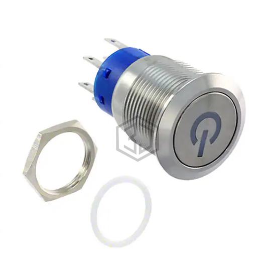 AV1920P124Q04 - TE Connectivity ALCOSWITCH Switches - Pushbutton Switches