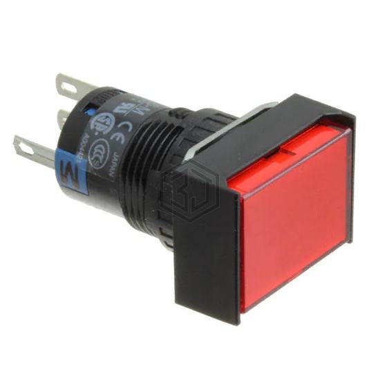 AL6H-M14P-R - IDEC - Pushbutton Switches