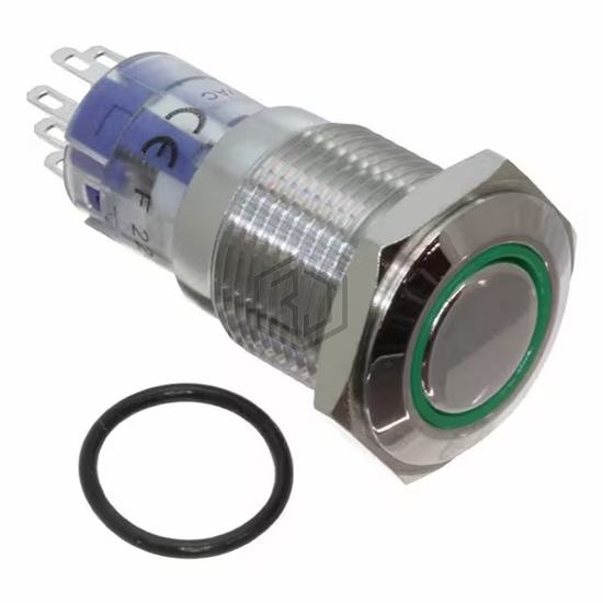 MP0045/1E2GN012S - Bulgin - Pushbutton Switches