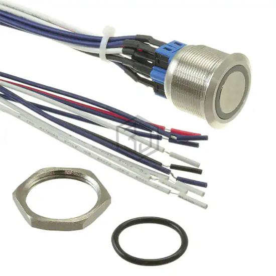 PV8FWV0SS-331 - E-Switch - Pushbutton Switches
