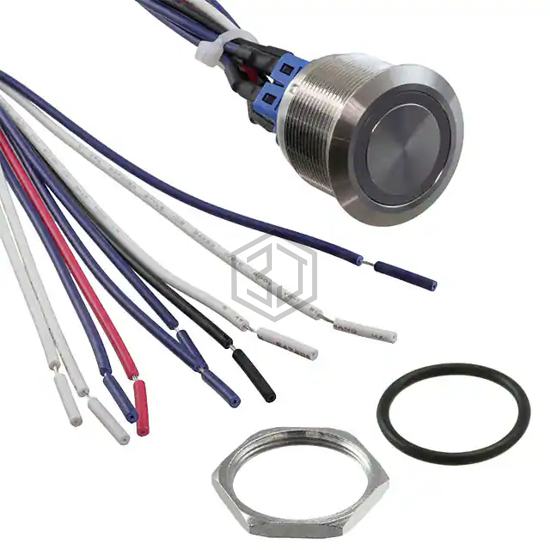 PV8FWV0SS-341 - E-Switch - Pushbutton Switches