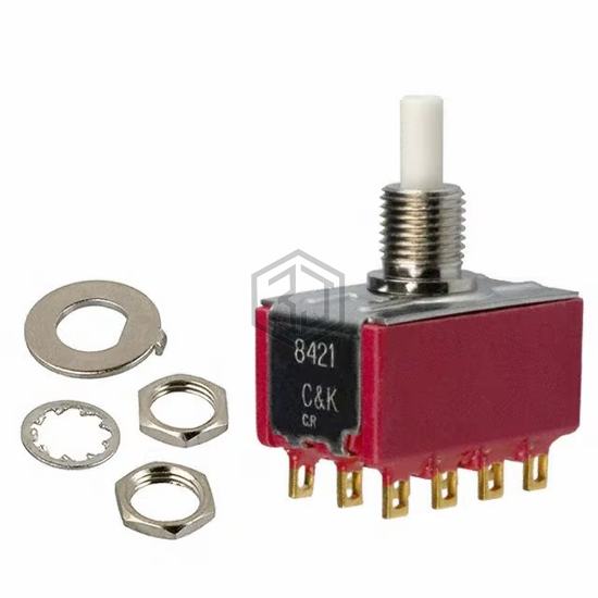 8421SHZGE - C&K - Pushbutton Switches