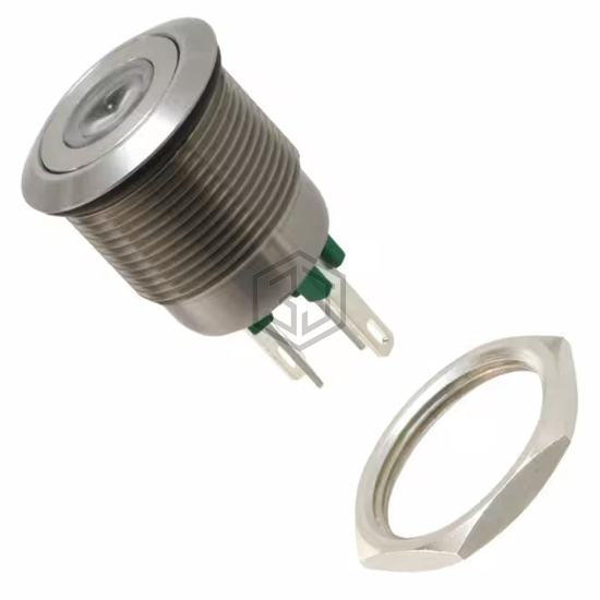 MPI001/28/GN - Bulgin - Pushbutton Switches