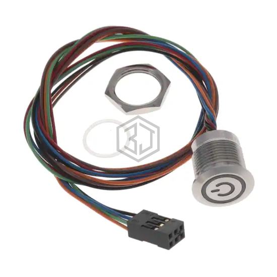 AVC16LS16FE1DT5B04 - TE Connectivity ALCOSWITCH Switches - Pushbutton Switches