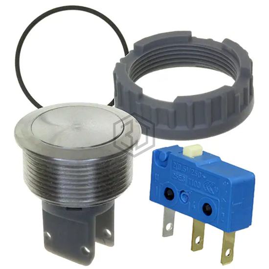 1241.6631.1110000 - SCHURTER Inc. - Pushbutton Switches