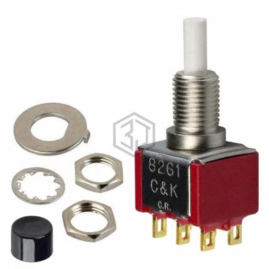 8261SHZGE2 - C&K - Pushbutton Switches