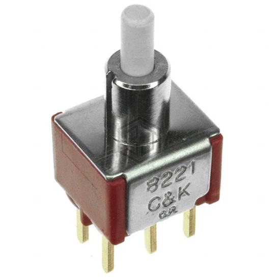 8221SD9CGE - C&K - Pushbutton Switches
