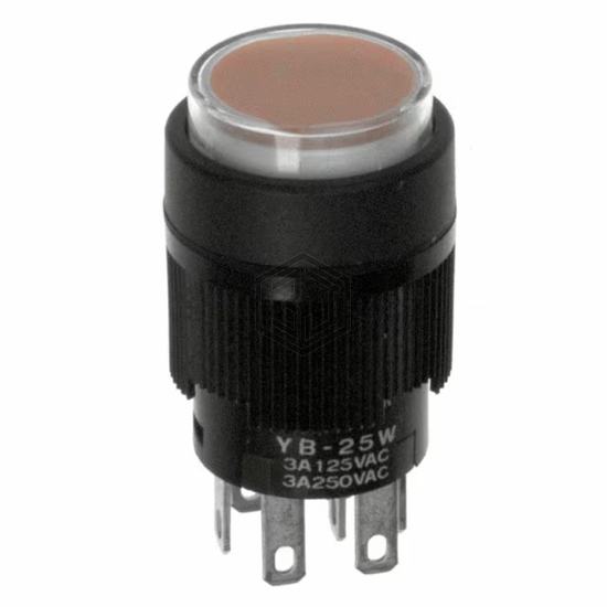 YB25WCKW01-5C-JC - NKK Switches - Pushbutton Switches