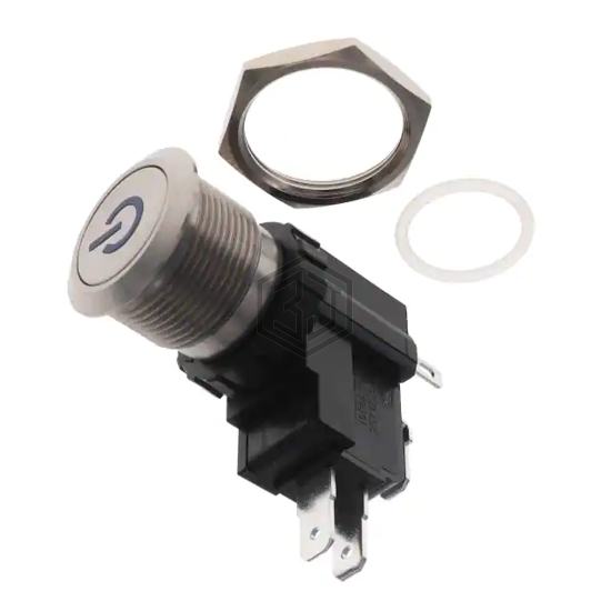 AVH19MSFP7121604 - TE Connectivity ALCOSWITCH Switches - Pushbutton Switches