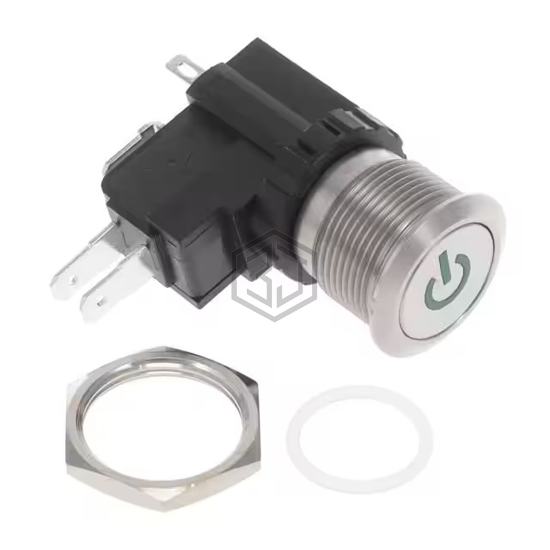 AVH19MSFP6121604 - TE Connectivity ALCOSWITCH Switches - Pushbutton Switches