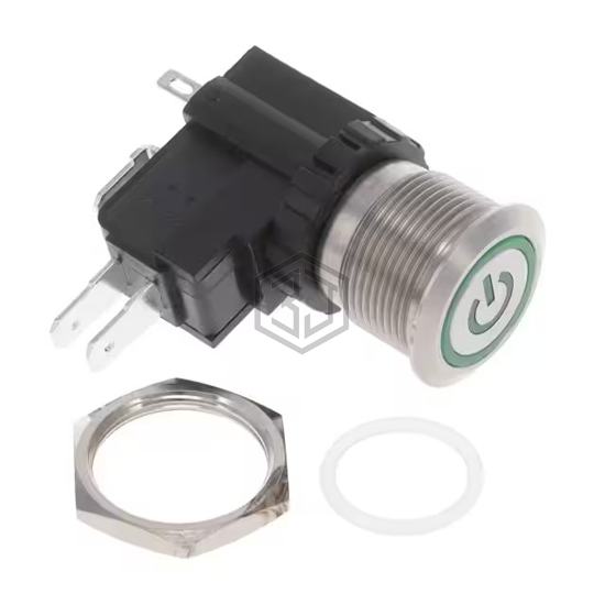 AVH19MSFE16121604 - TE Connectivity ALCOSWITCH Switches - Pushbutton Switches