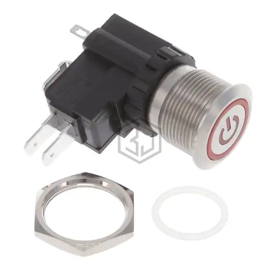 AVH19MSFE13121604 - TE Connectivity ALCOSWITCH Switches - Pushbutton Switches