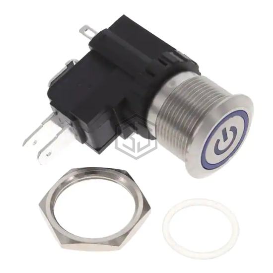AVH19LSFE17121604 - TE Connectivity ALCOSWITCH Switches - Pushbutton Switches