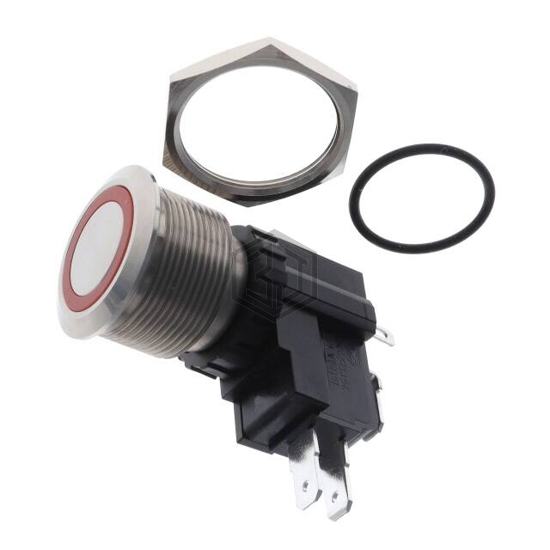 AVH22MSSFE3121604 - TE Connectivity ALCOSWITCH Switches - Pushbutton Switches