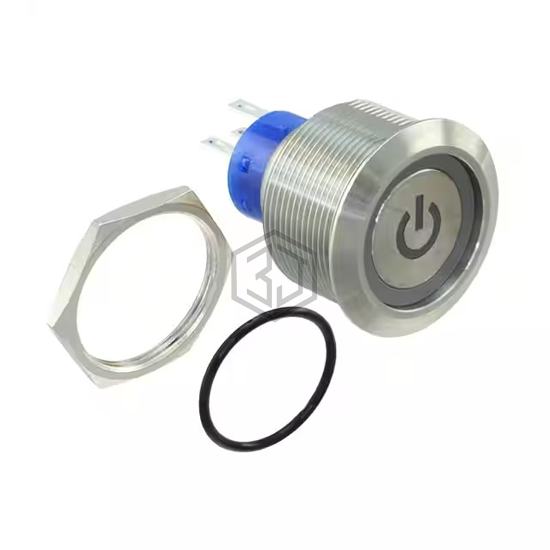 AV2521M124Q04 - TE Connectivity ALCOSWITCH Switches - Pushbutton Switches