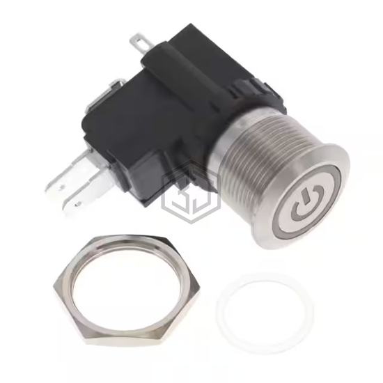 AVH19LSFE1B121604 - TE Connectivity ALCOSWITCH Switches - Pushbutton Switches