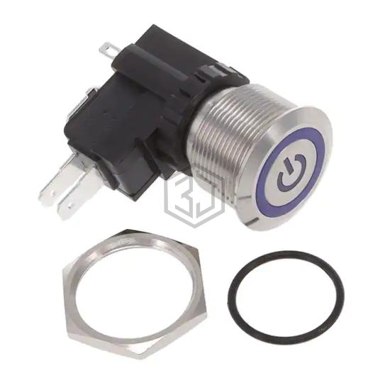 AVH22LSSFE17121604 - TE Connectivity ALCOSWITCH Switches - Pushbutton Switches