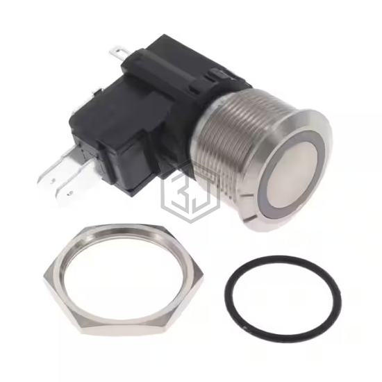 AVH22LSSFEA121604 - TE Connectivity ALCOSWITCH Switches - Pushbutton Switches