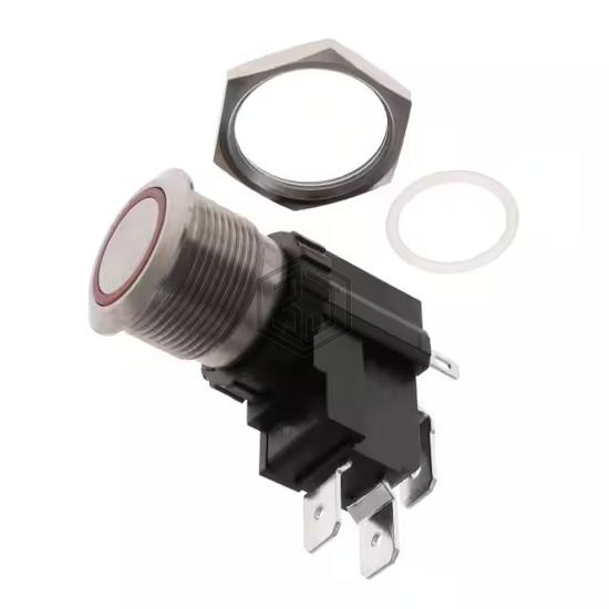 AVH19LSFE3242604 - TE Connectivity ALCOSWITCH Switches - Pushbutton Switches