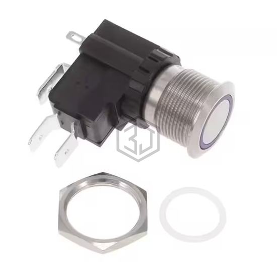 AVH19MSFE7122604 - TE Connectivity ALCOSWITCH Switches - Pushbutton Switches