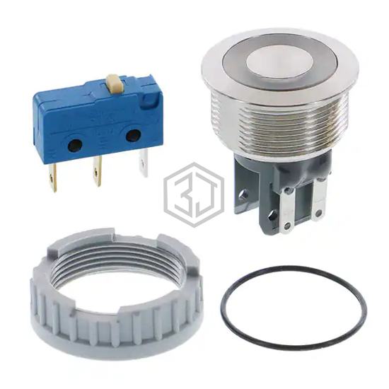 1241.6633.1122000 - SCHURTER Inc. - Pushbutton Switches