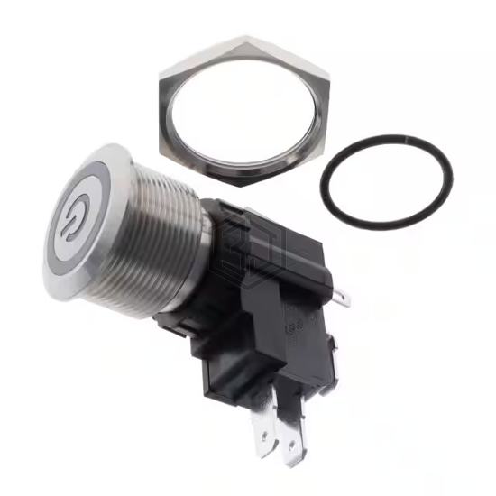 AVH22MSSFE1A121604 - TE Connectivity ALCOSWITCH Switches - Pushbutton Switches
