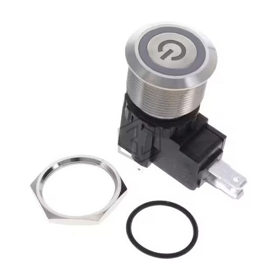 AVH22LSSFE1A121604 - TE Connectivity ALCOSWITCH Switches - Pushbutton Switches
