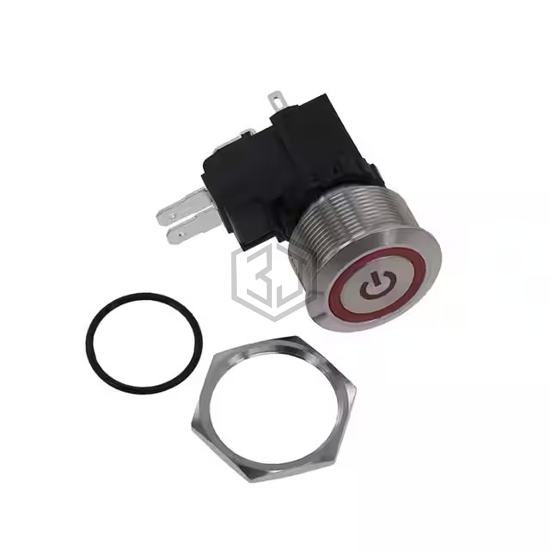 AVH25MSSFE13241604 - TE Connectivity ALCOSWITCH Switches - Pushbutton Switches