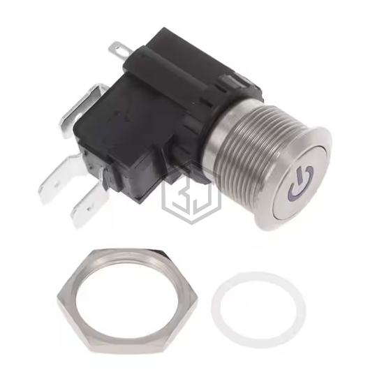 AVH19LSFP7242604 - TE Connectivity ALCOSWITCH Switches - Pushbutton Switches