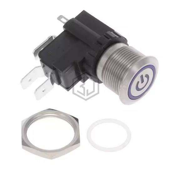 AVH19LSFE17242604 - TE Connectivity ALCOSWITCH Switches - Pushbutton Switches