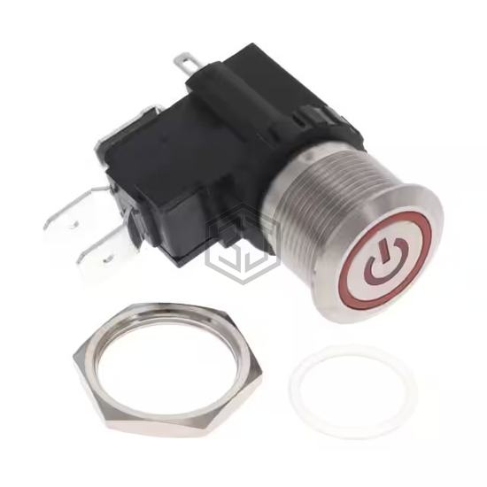 AVH19LSFE13122604 - TE Connectivity ALCOSWITCH Switches - Pushbutton Switches