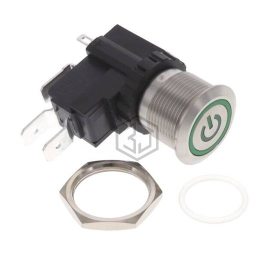 AVH19LSFE16122604 - TE Connectivity ALCOSWITCH Switches - Pushbutton Switches