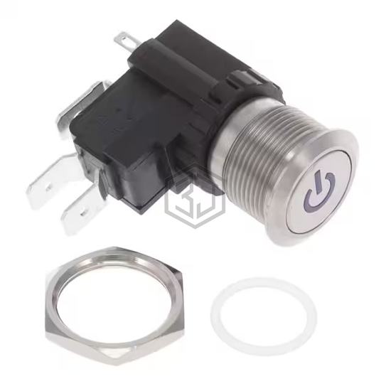 AVH19MSFP7122604 - TE Connectivity ALCOSWITCH Switches - Pushbutton Switches