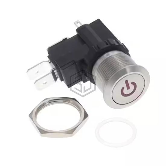 AVH19LSFP3122604 - TE Connectivity ALCOSWITCH Switches - Pushbutton Switches